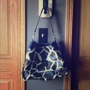 Giraffe print Dooney & Bourke